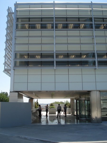 Office & Warehouse Complex, ABB, Thermi, Thessaloniki-Steel structure, Steel concrete composite slabs