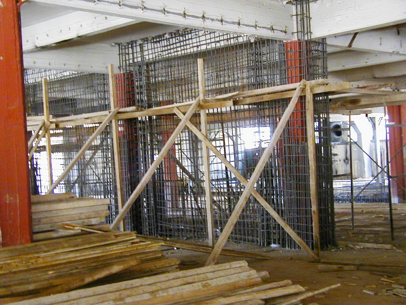 06-Strengthening-with-new-shear-walls-and-cores-Gunite-jacket-Construction-phases