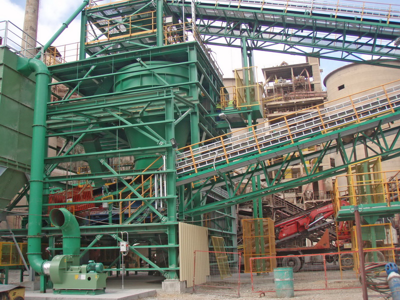 Conveying System, AGET Heracles Volos Plant-Steel structure