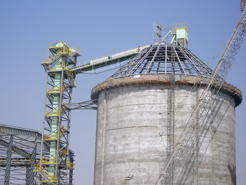 HCC Cement Plant, Sharjah, U.A.E.-Steel structure