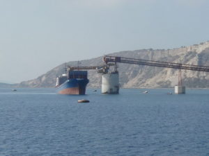 Pumice Loading Crane, Nisyros Isle