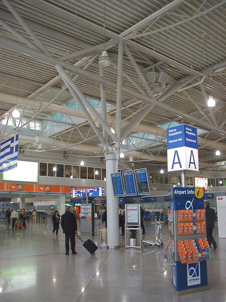 Athens International Airport, El. Venizelos - Seismic dampers against earthquake, Connection of buildings against pounding